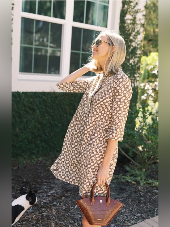 Tuckernuck Dresses & Skirts - Tuckernuck Dress - Birch Cane Royal Shirtdress, Cotton, Button, Summer, Preppy